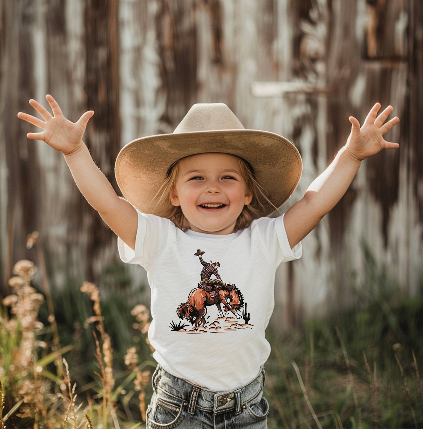 Buckin horse Kid's Tee