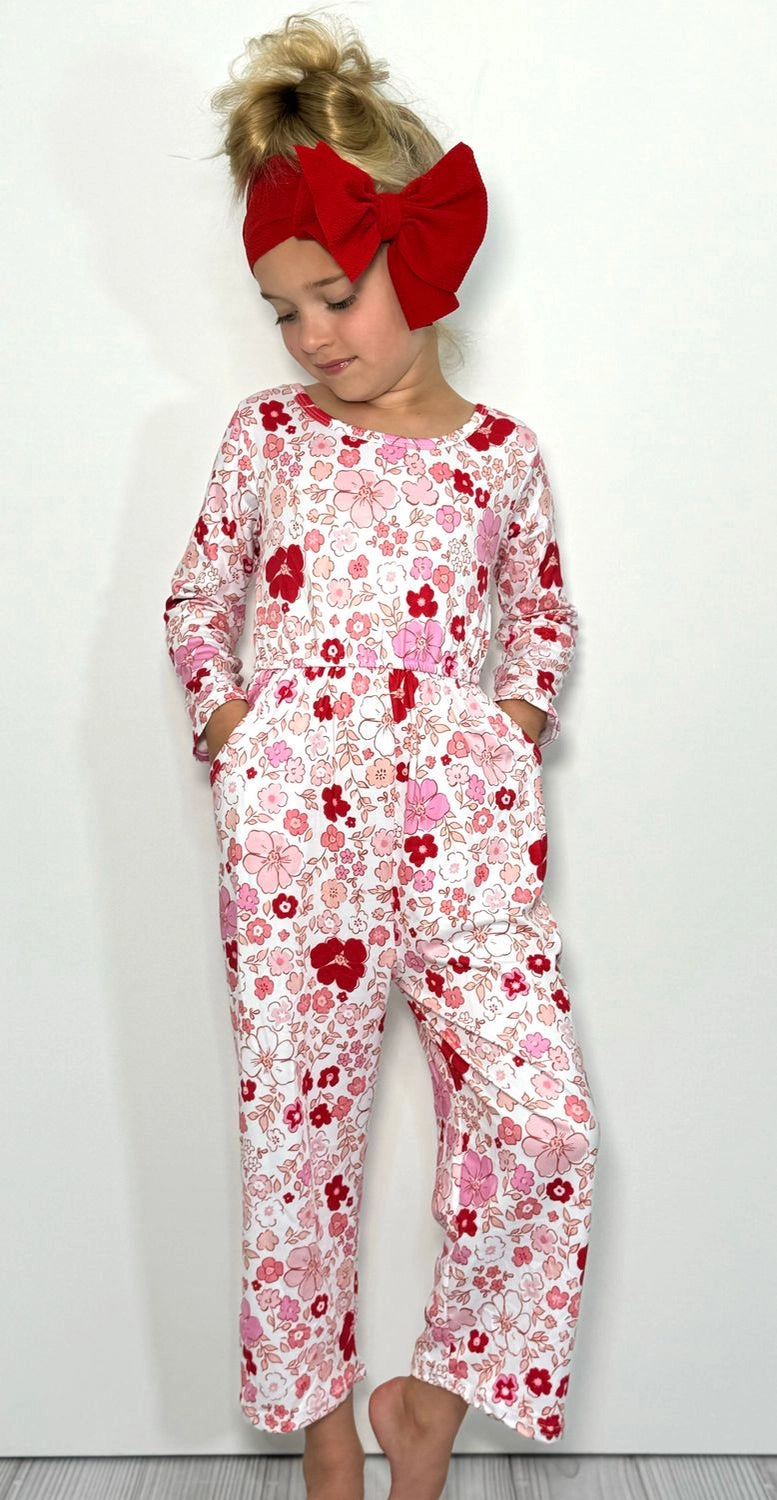 FLORAL JUMPSUIT