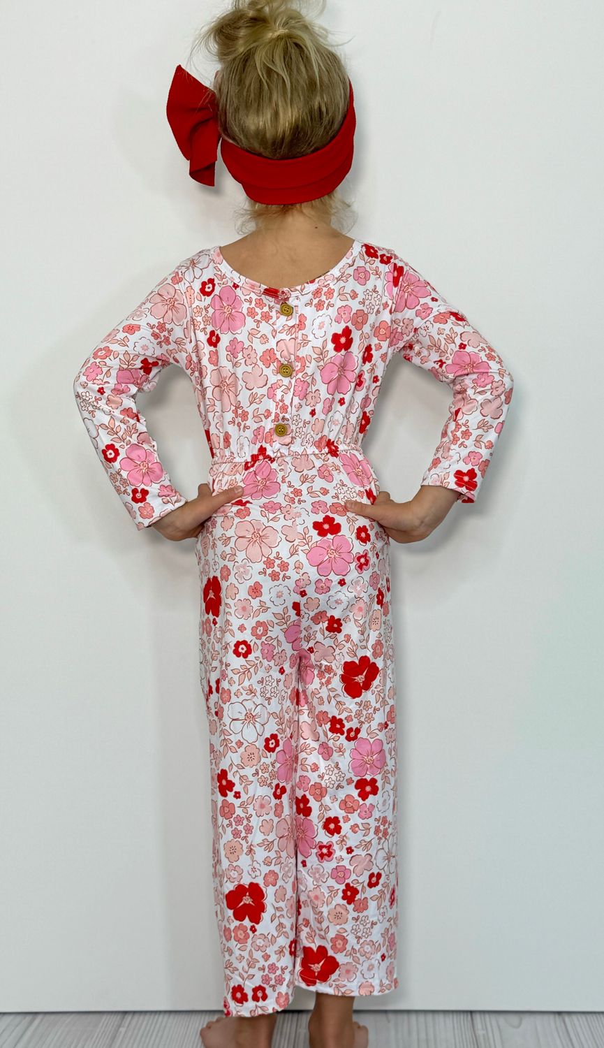 FLORAL JUMPSUIT