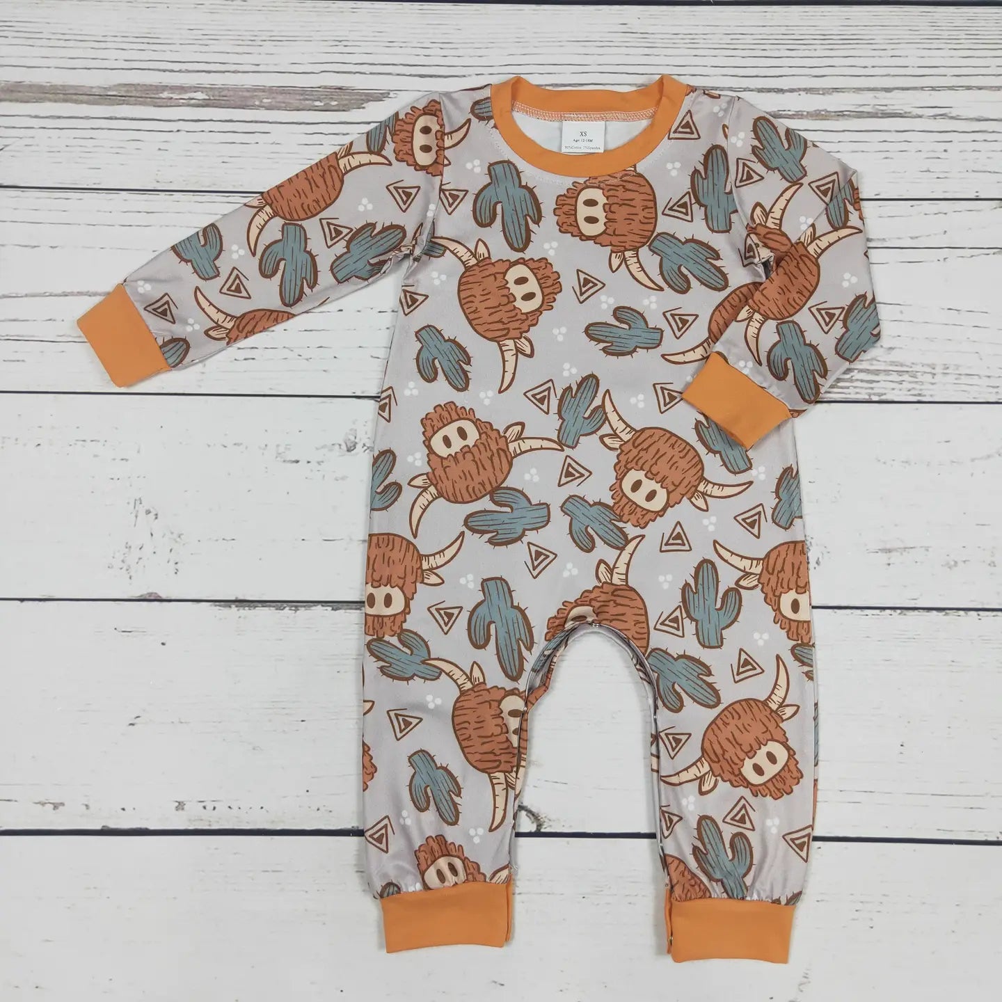 CACTUS COW ROMPER