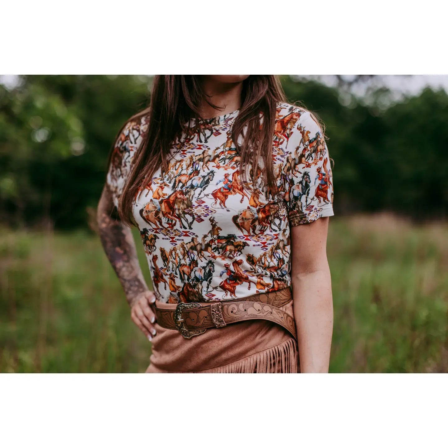 COWBOY MESH SHORT SLEEVE