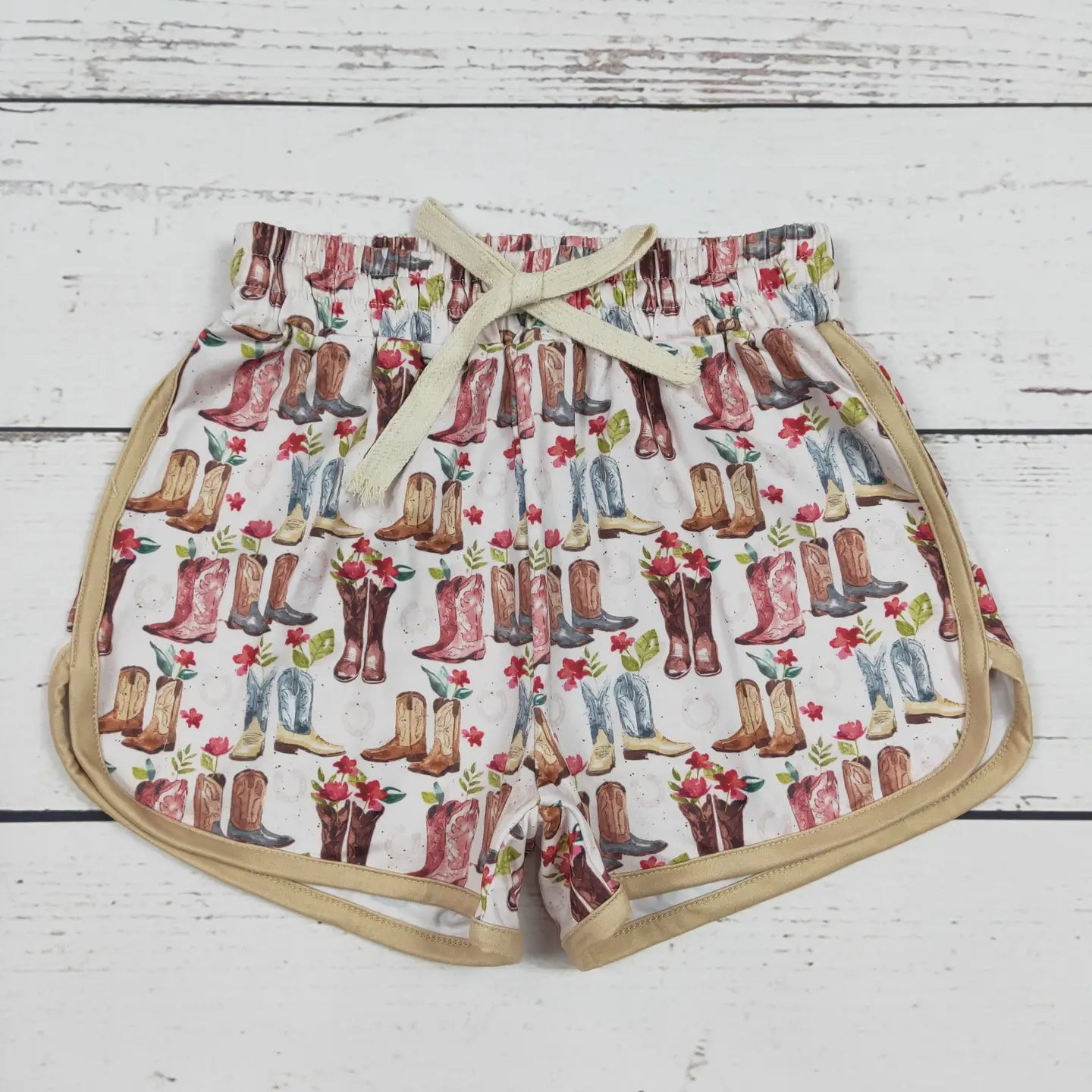 COWGIRL BOOT SHORTS