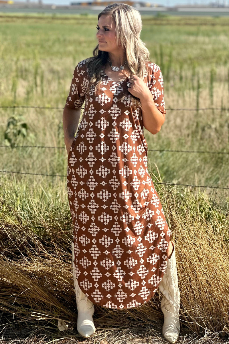 WYOMING MAXI DRESS