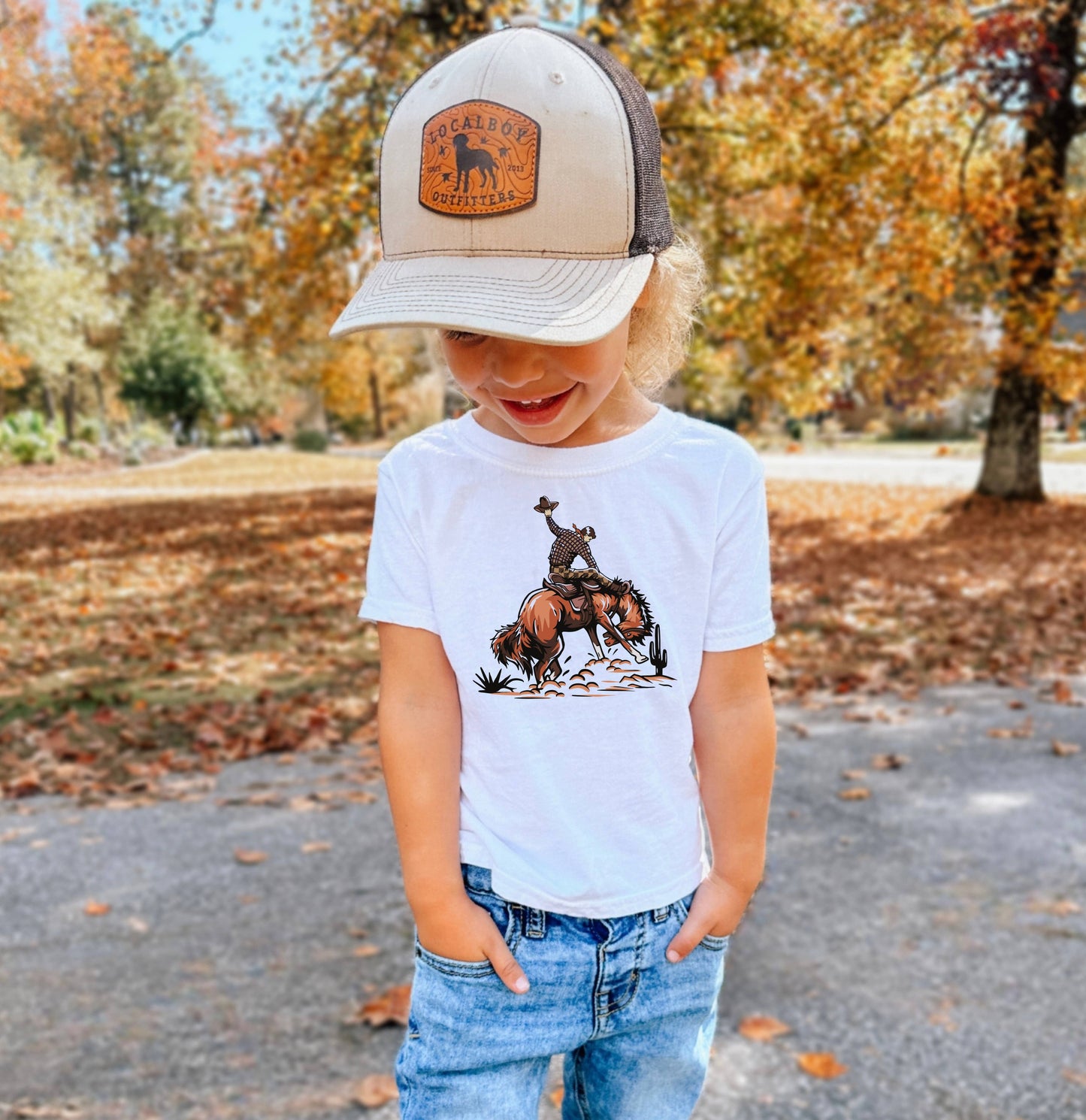 Buckin horse Kid's Tee