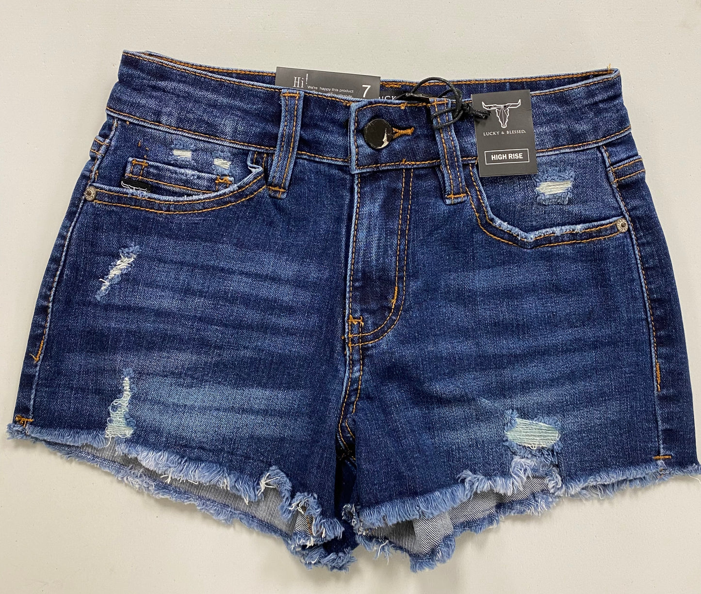 DARLINS HIGH RISE JEAN SHORTS