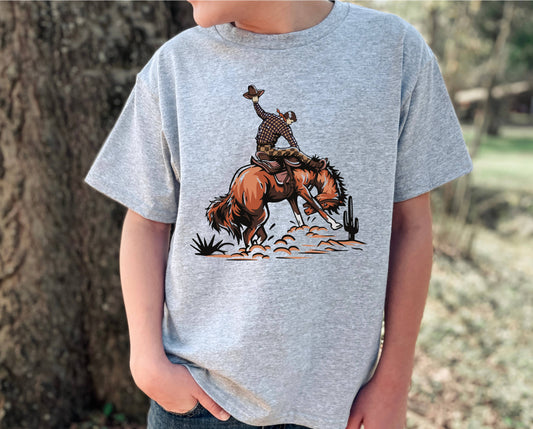 Buckin horse Kid's Tee