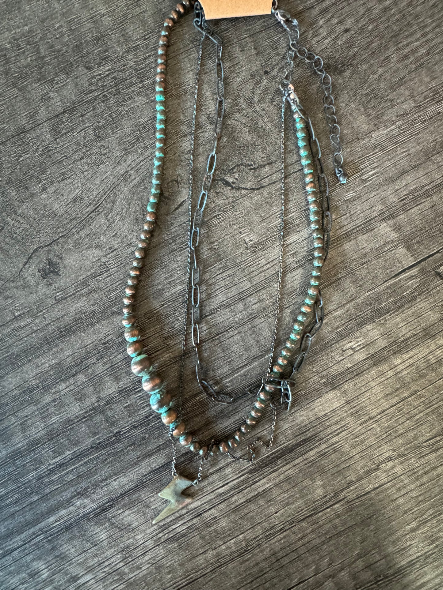 LIGHTNING LAYERED NECKLACE