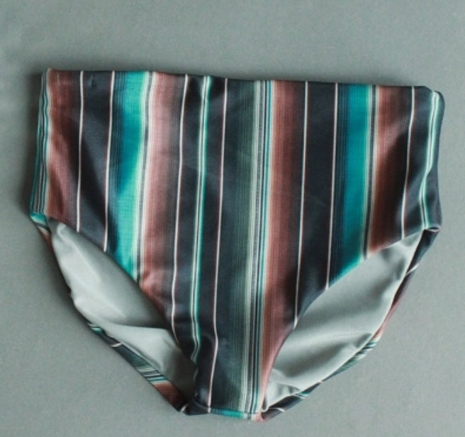 DARLINS REVERSIBLE STRIPPED HORSE SWIM