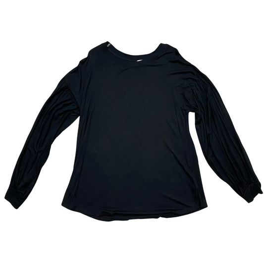 WOMENS BLACK BELL SLEEVE