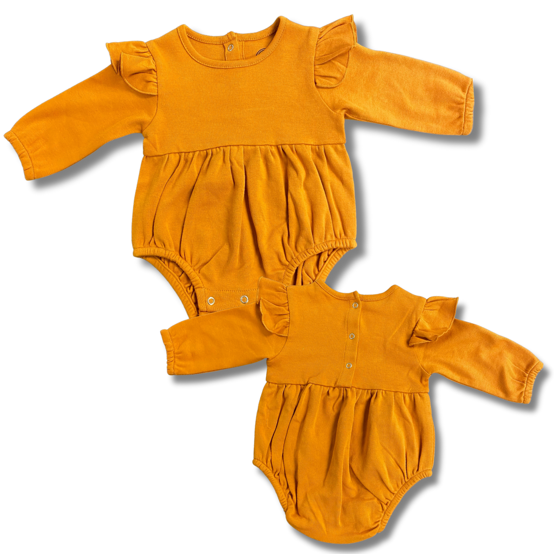 INFANT RUFFLE ONESIE