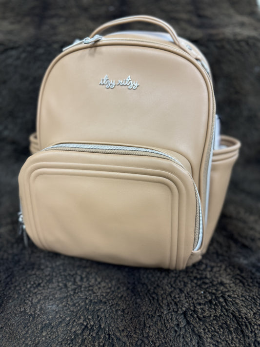 LEATHER DIAPER BAG/BACKPACK