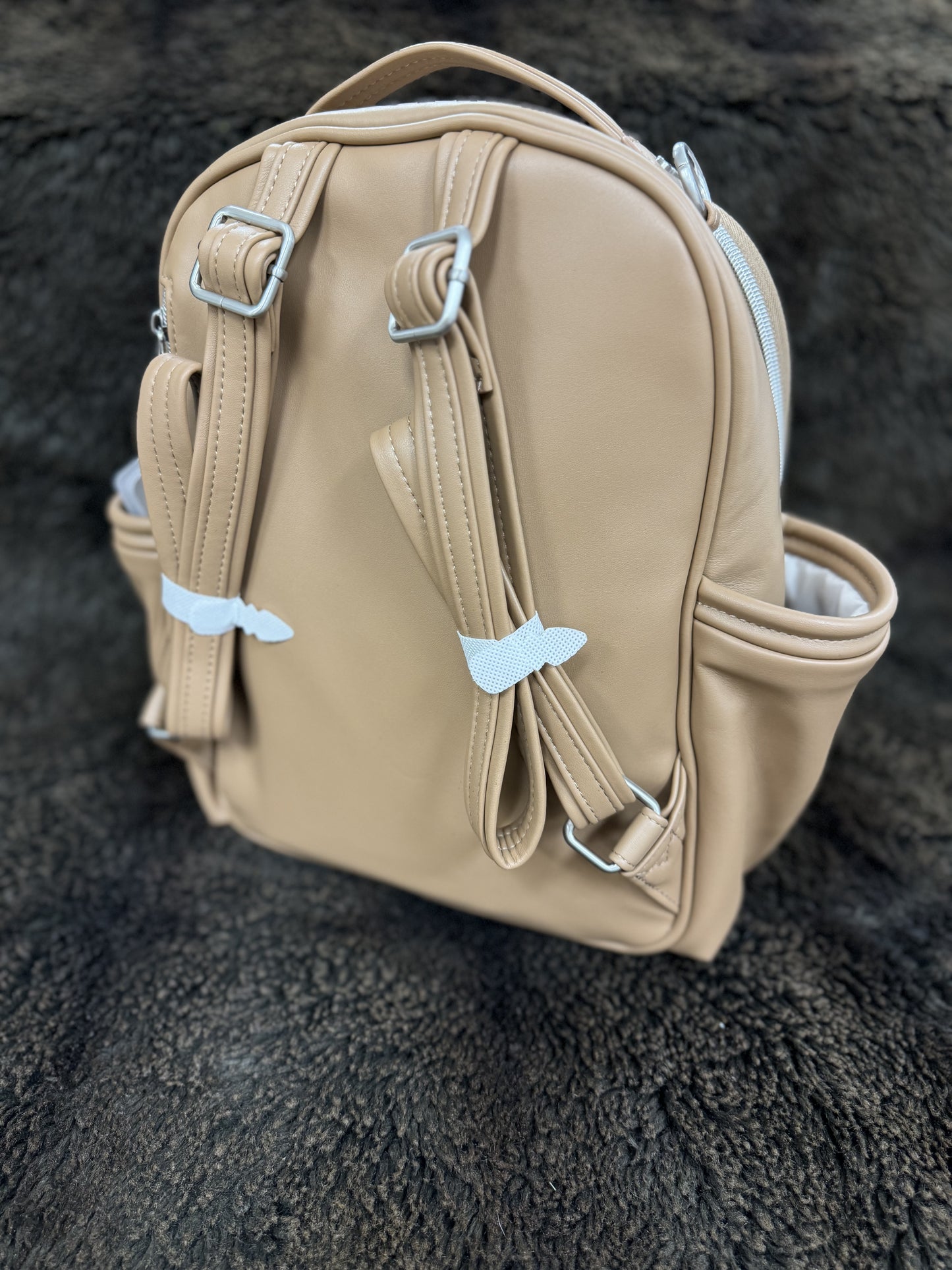 LEATHER DIAPER BAG/BACKPACK