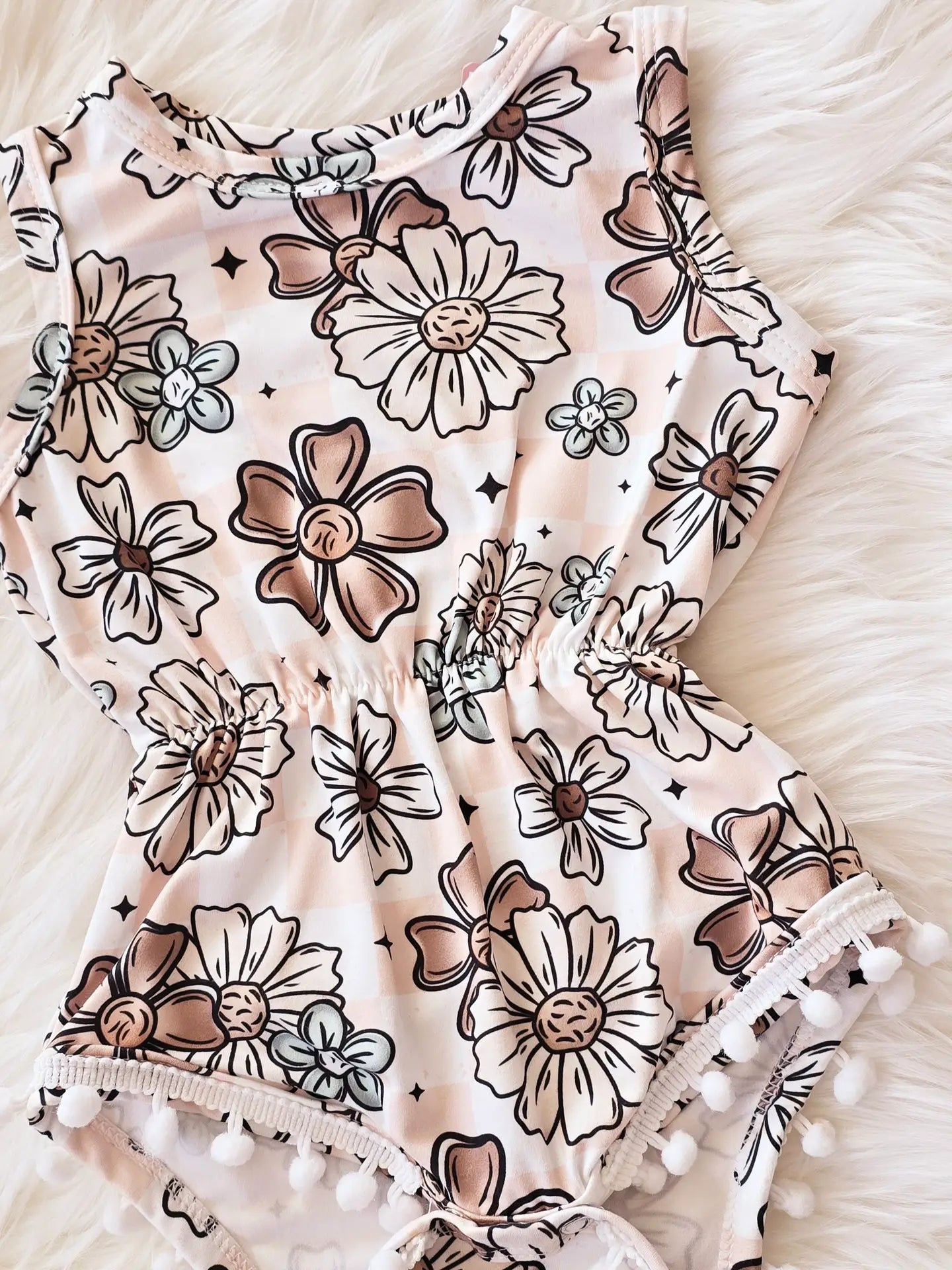 FLORAL ROMPER