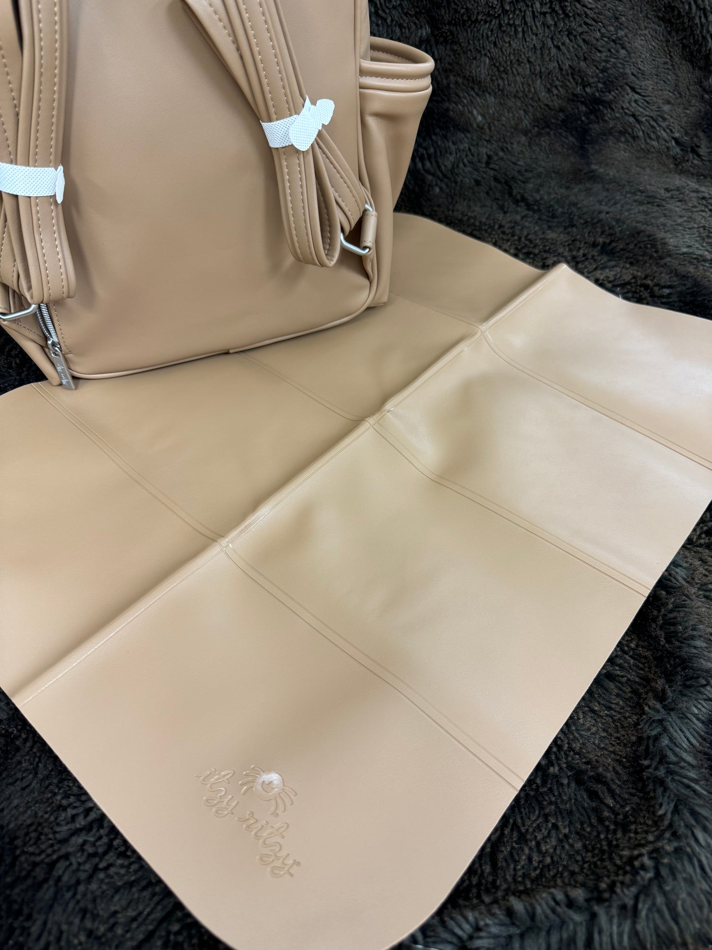 LEATHER DIAPER BAG/BACKPACK