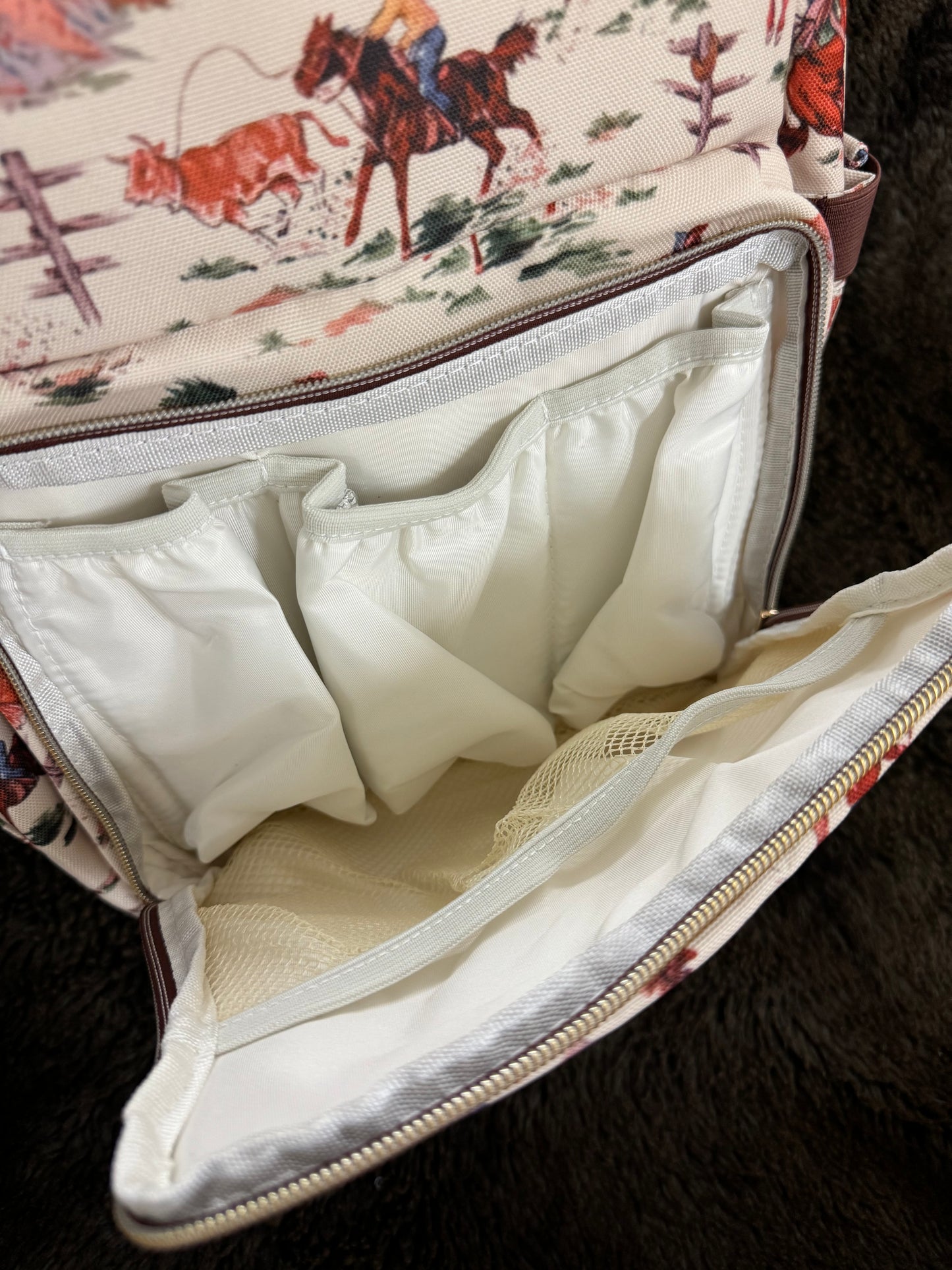 WESTERN DIAPER BAG/BACKPACK