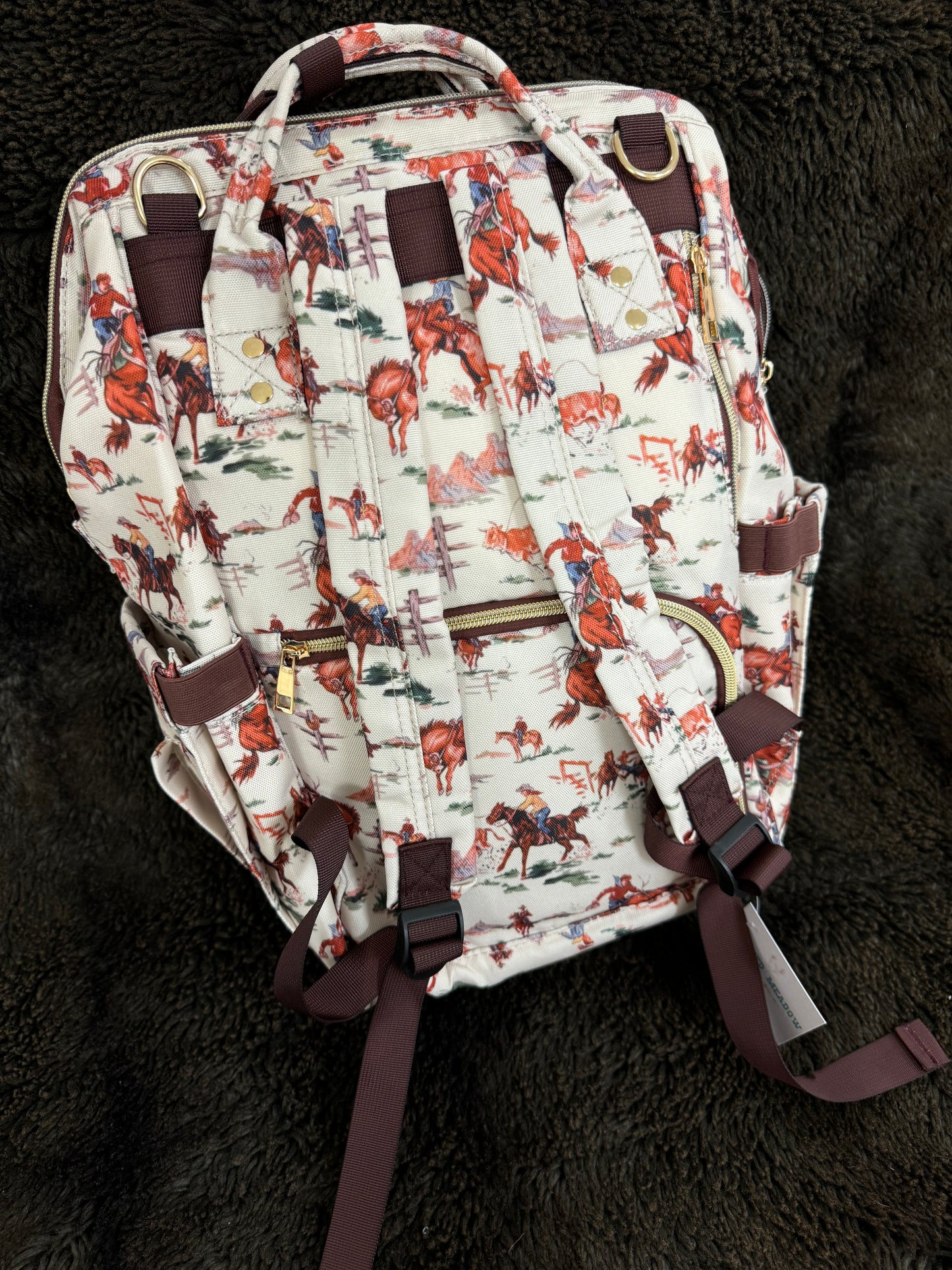 WESTERN DIAPER BAG/BACKPACK