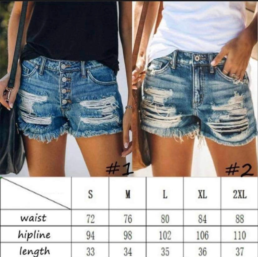 WOMENS DARK SHORTS