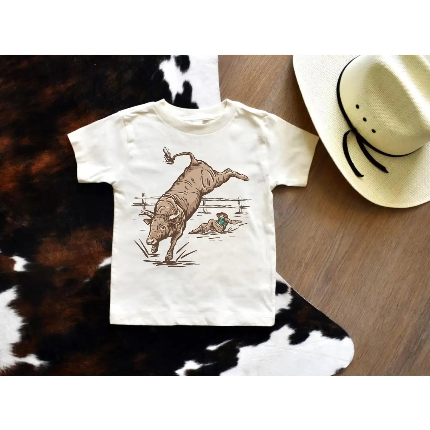 BUCKED OFF TEE