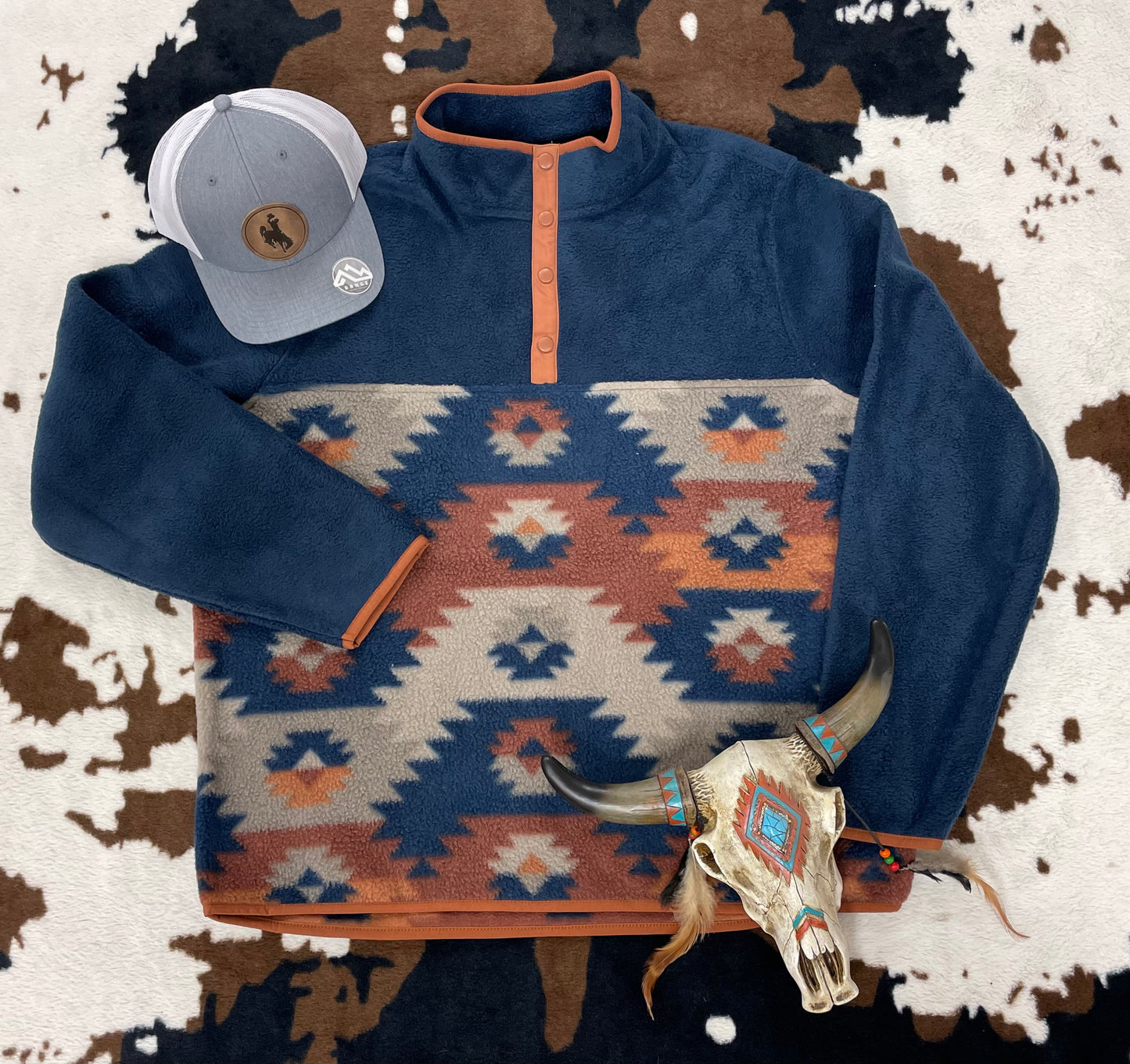 MENS AZTEC PULLOVER